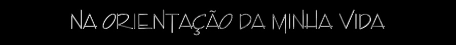 banner Na orienta��o da minha vida